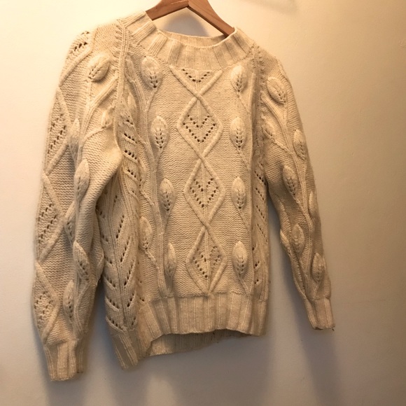 Chunky Cable-Knit Sweater - Picture 3 of 10
